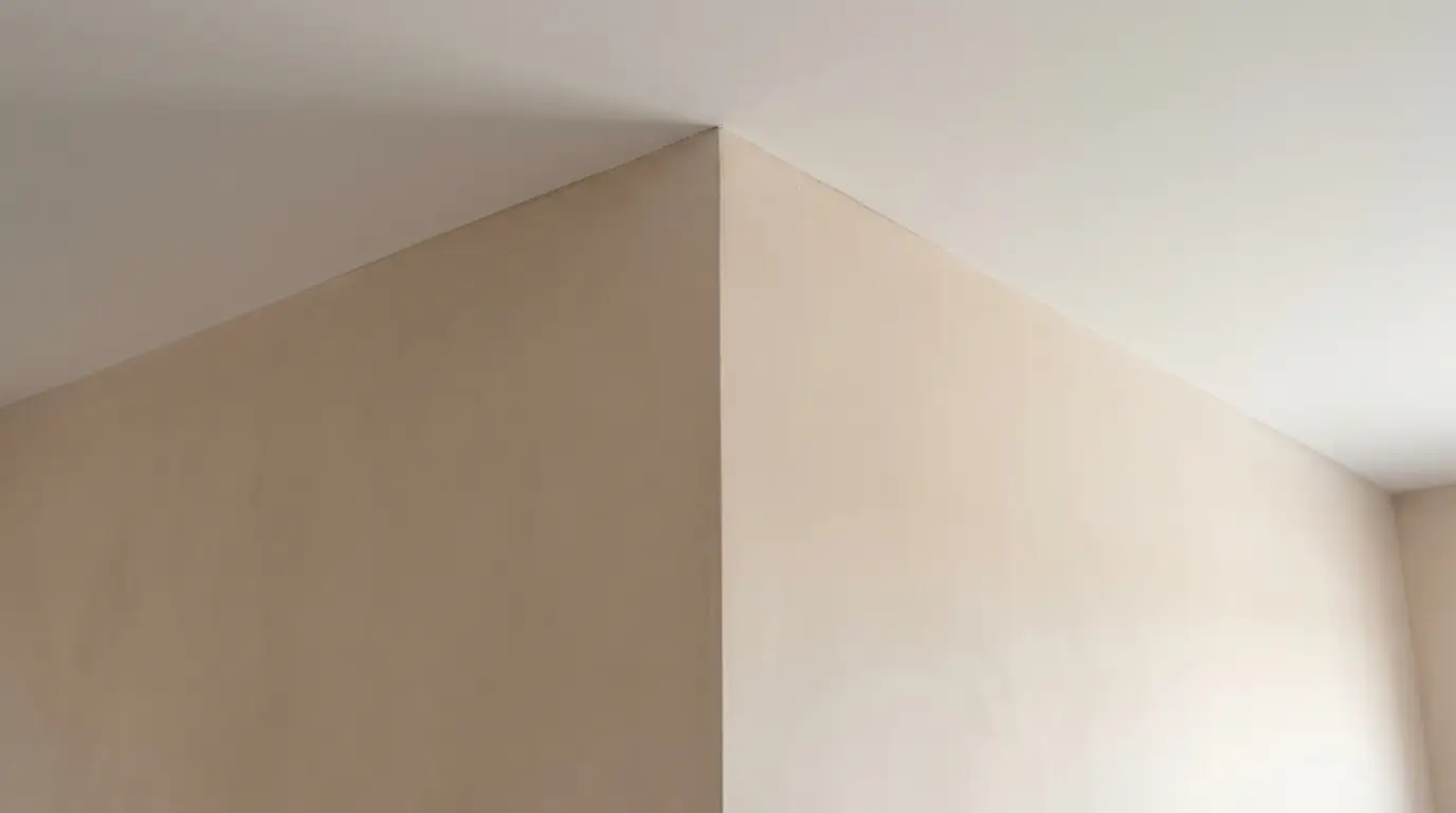 Fully tiled bathroom wall
